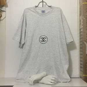 Vintage bootleg Chanel embroidered shirt